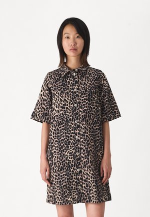 ONLY ONLANLIE DRESS  - Džinsa auduma kleita - black/leo