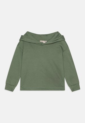 KOGFAVE HOOD - Hanorac - hedge green