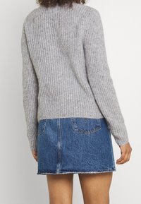 Pieces Kofta - mottled light grey