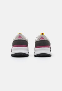 Kappa AUTHENTIC ARKLOW UNISEX - Baskets basses - grey/grey granite/red raspberry