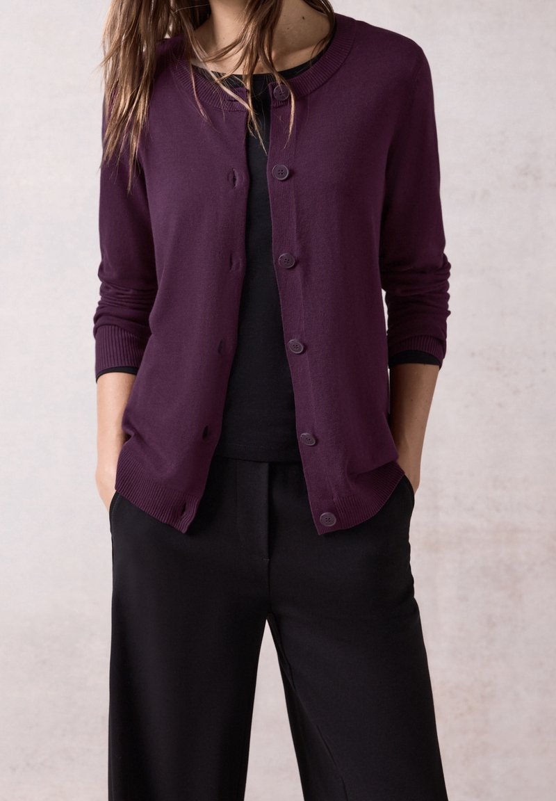 Cecil Gilet - mottled berry