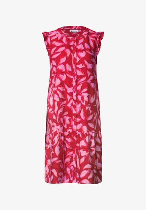 Street One, KNEE-LENGTH DRESS WITH BUTTON PLACKET - Vestido informal - salsa red