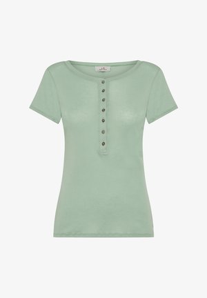 Deha Print T-shirt - green sage