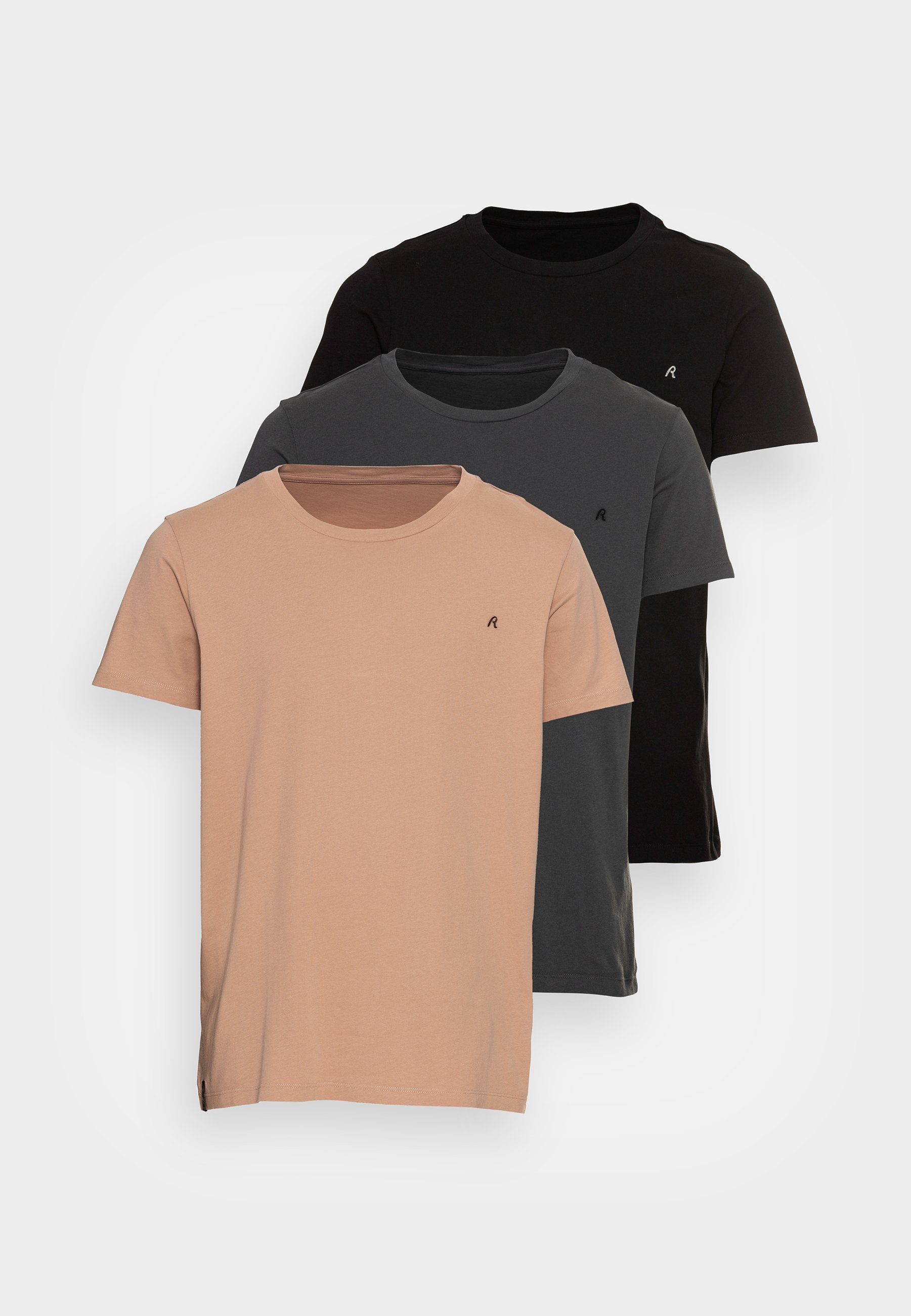 Replay CREW TEE 3 PACK - T-shirts 