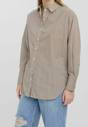 Hemdbluse - white denim