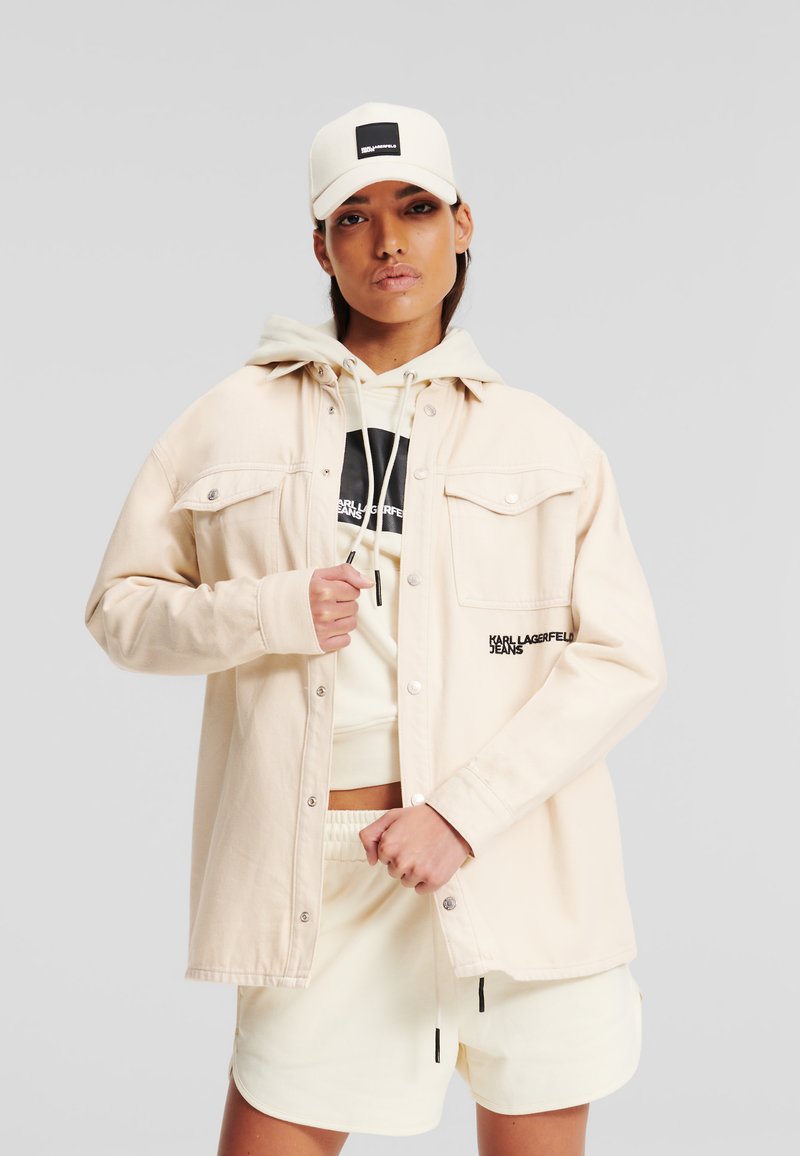 Karl Lagerfeld Jeans RELAXED - Jachetă de vară - whitecap gray