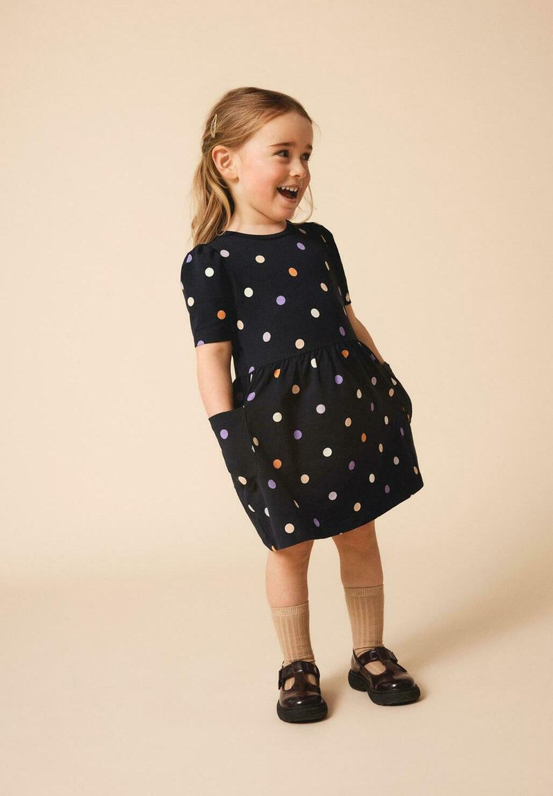 Name it 2ER PACK BEQUEMES MIDI - Jerseykleid - dunkelblau rot