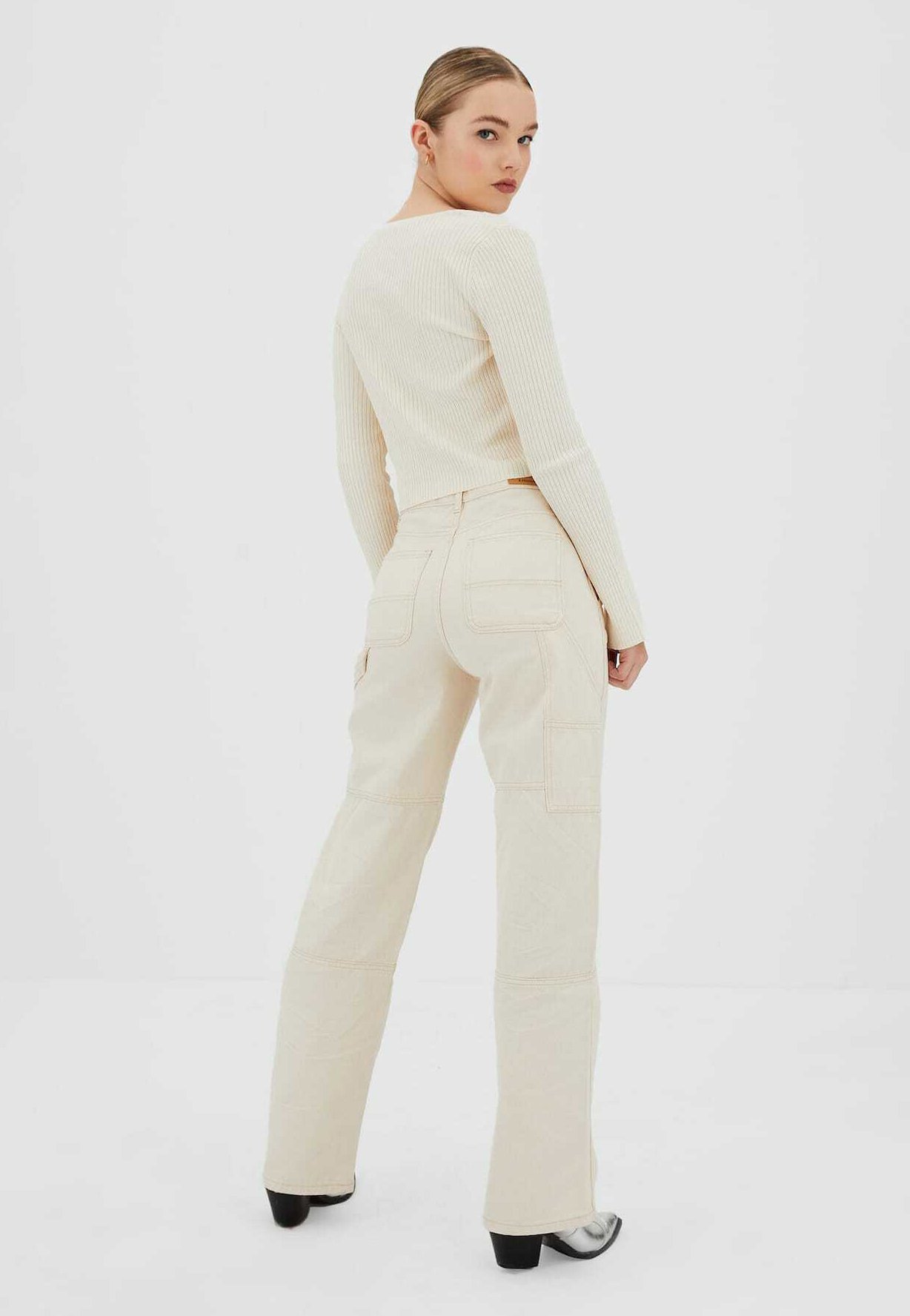 Stradivarius WORKWEAR - Straight leg 