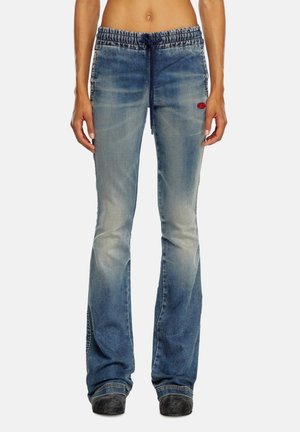 Diesel EBBEY - Jeans bootcut - medium blue