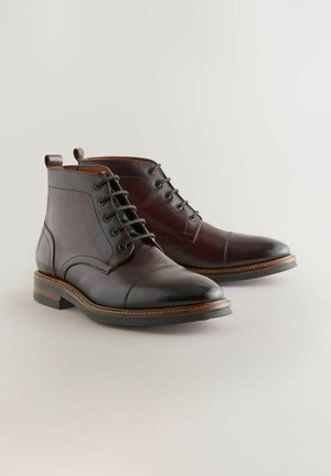 Next REGULAR FIT - Nauhalliset nilkkurit - burgundy red