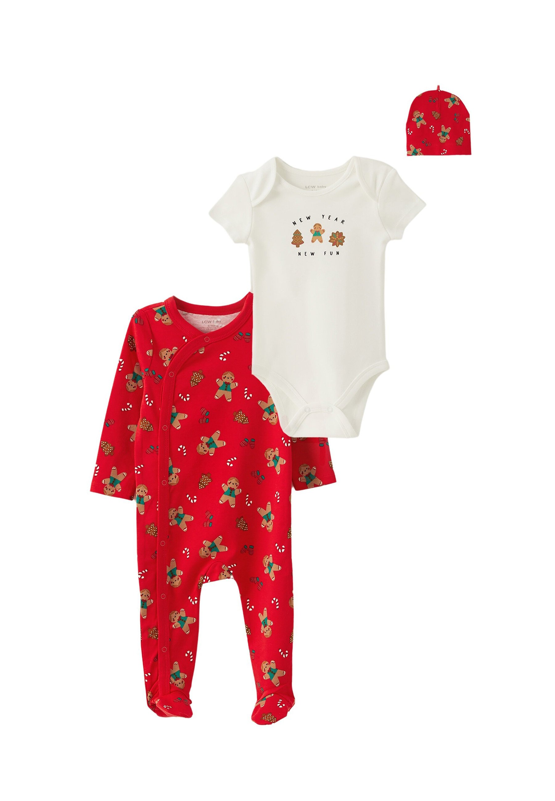 LC Waikiki CHRISTMAS THEMED HOSPITAL OUTLET SET - Pyjama - red/rood -  Zalando.nl