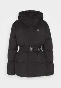 Calvin Klein Jeans LOGO BELT SHORT PUFFER Winter coat