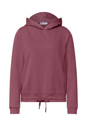 Street One, LONG-SLEEVE HOODED SWEATSHIRT - Sweat à capuche - dark clouded blush