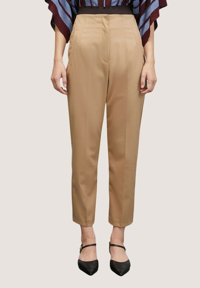 Motivi CARROT A VITA ALTA - Kalhoty - beige