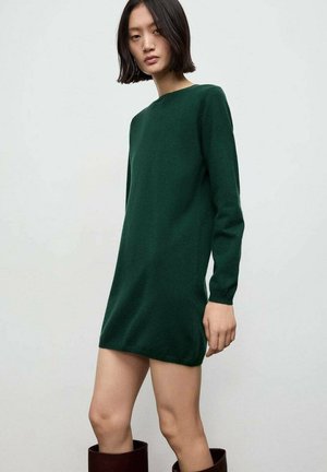 Vestido de punto - dark green