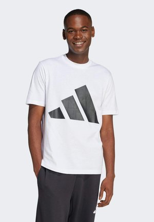 ESSENTIALS BIG - T-shirts print - white   black
