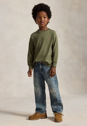 Polo Ralph Lauren COTTON JERSEY LONG-SLEEVE TEE 2-6Y - T-shirt à manches longues - cruise olive