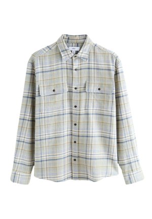 Next, REGULAR FIT - CHECK LONG SLEEVE  - Camisa - green