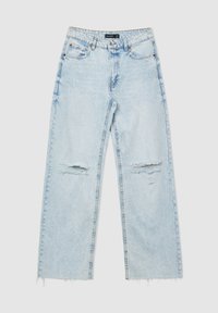 Calliope WIDE - Jeans a sigaretta - blu denim chiaro