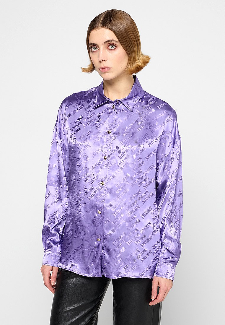Just Cavalli Overhemdblouse paars