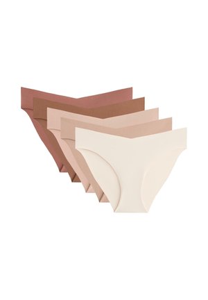 INVISIBLE V-CUT CLASSIC 5 PACK - Slip - brown