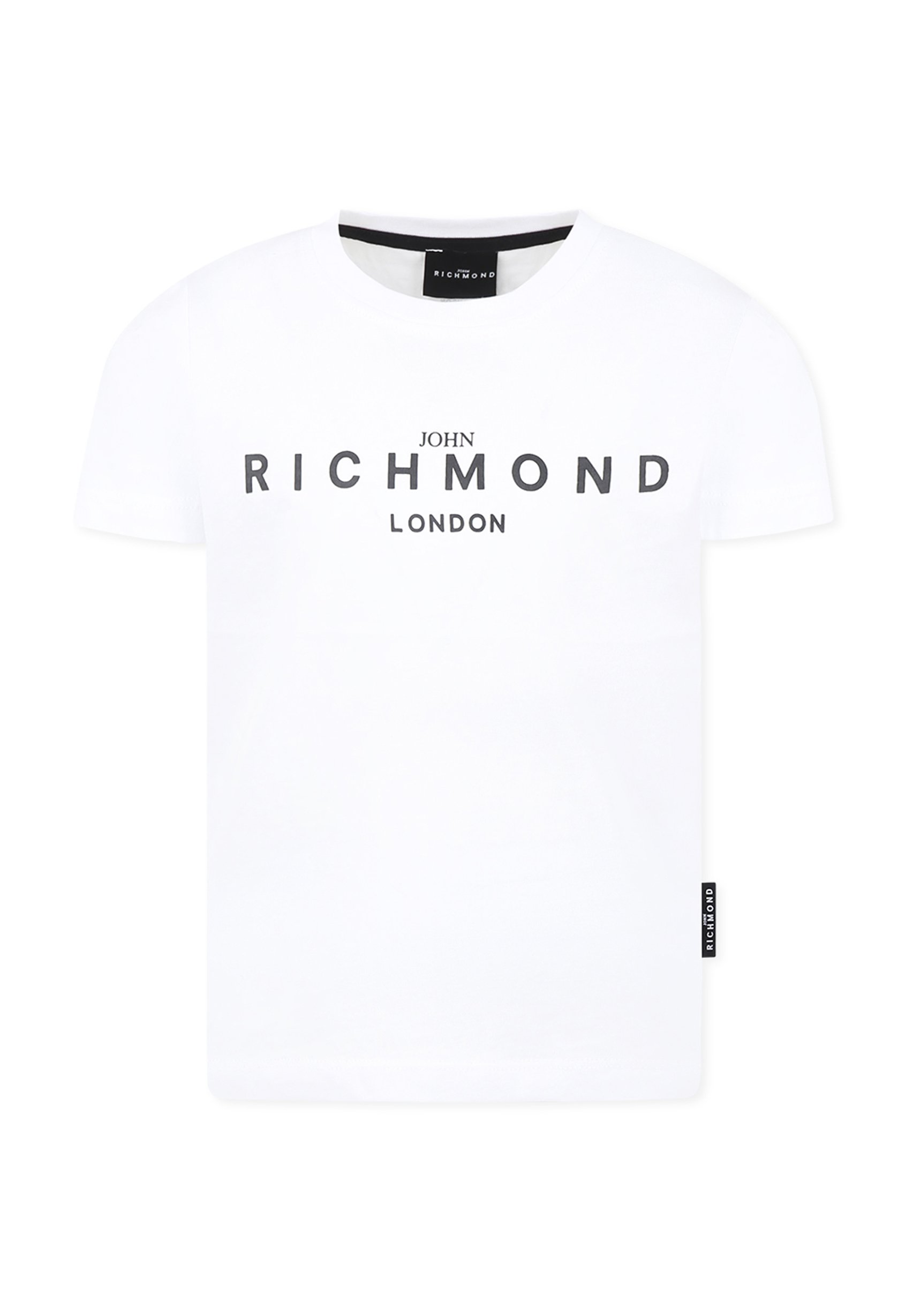 Richmond MANICA CORTA T-shirt con stampa white/bianco