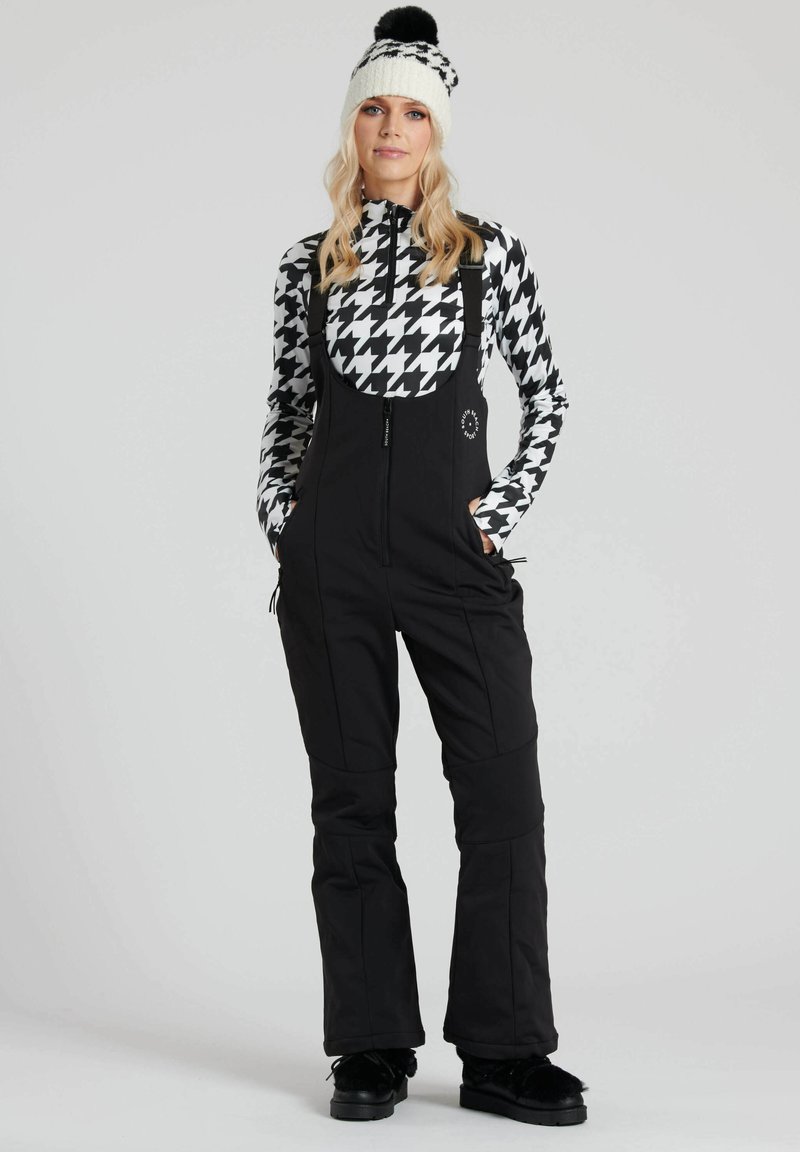 South Beach SKI SALOPETTE - Skidbyxor - black