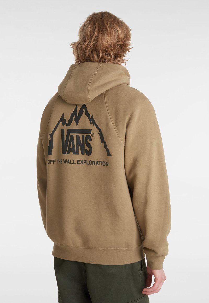 Vans LOGO - Mikina s kapucí - olive