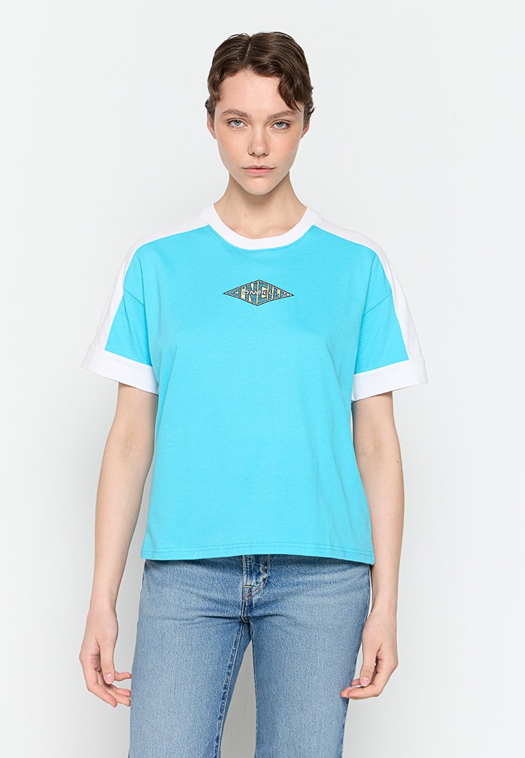 O’Neill T-shirt print lichtblauw O’Neill T-shirt print lichtblauw