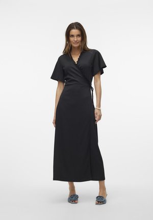 Vero Moda Tall VMHAYA WRAP DRESS - Maksimekko - black