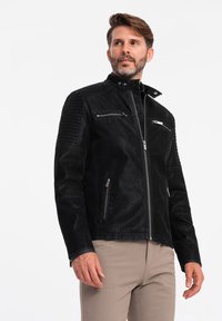 Ombre Giacca in similpelle - black