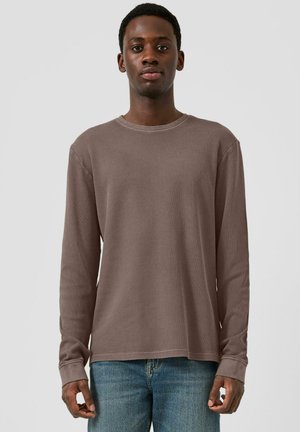 T-shirt à manches longues - braun