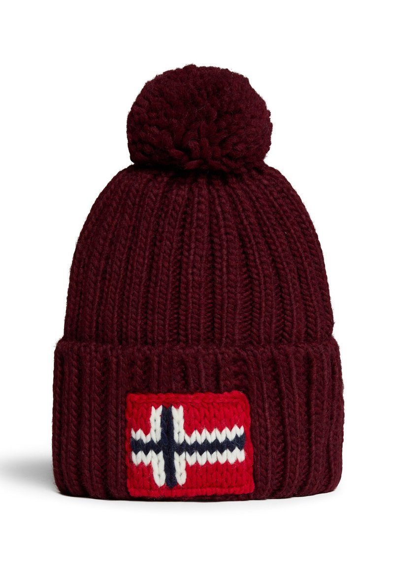 Napapijri SEMIURY - Beanie - vint amaranth