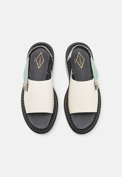 Adieu TYPE 200 UNISEX - Sandalai - ivory/pistachio