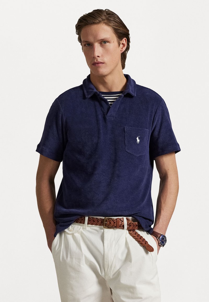 Polo Ralph Lauren - JOHNNY TERRY POLO SHIRT - Polo shirt - newport navy, Enlarge