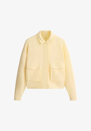 OYSHO, Leichte Jacke - light yellow