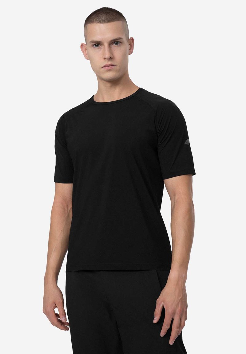 4F FNK CYCLING - T-Shirt basic - deep black/schwarz - Zalando.at