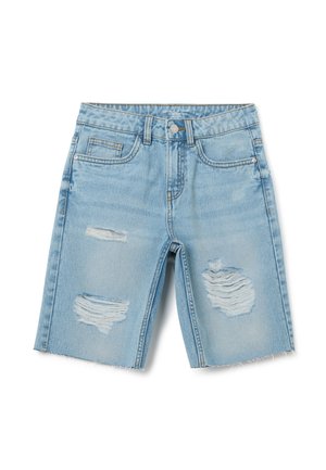 BERMUDA REGULAR FIT - Denim shorts - light blue
