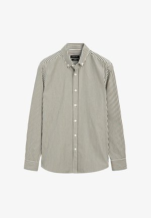 Massimo Dutti, REGULAR FIT STRIPED POPLIN SHIRT - Skjorter - green