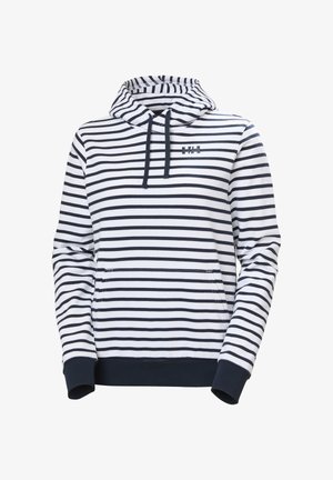 Helly Hansen, CORE GRAPHIC - Kapuzenpullover - white lifestyle stripe aop