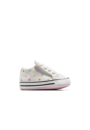 Converse MID CHUCK TAYLOR ALL STAR EMBROIDERED POLKA DOTS EASY - Sneakers basse - vintage white white