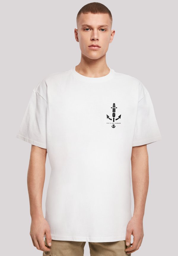 AHOI ANKER KNUT & JAN HAMBURG - T-Shirt print - weiß