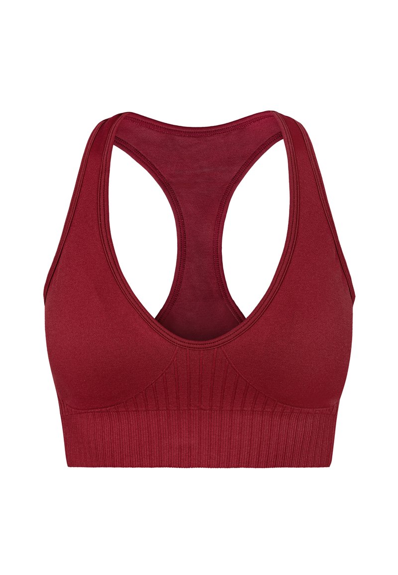 Carpatree Sport-BH mit mittlerer Stützkraft - red/rot - Zalando