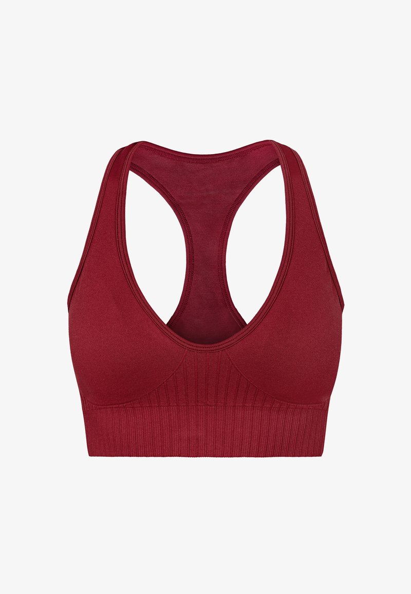 Carpatree Sport-BH mit mittlerer Stützkraft - red/rot - Zalando
