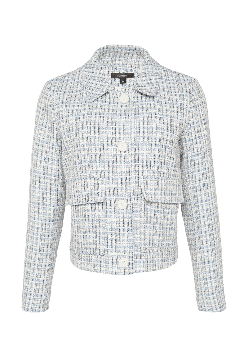 comma Lichte jas lichtblauw comma Lichte jas lichtblauw