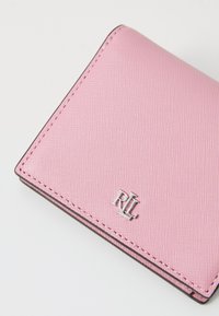 Lauren Ralph Lauren CROSSHATCH LEATHER COMPACT WALLET - Peněženka - rose mauve