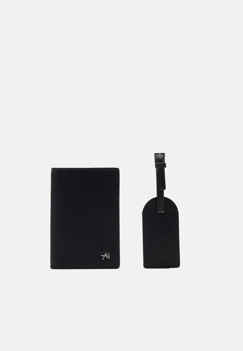 Anna Field PASSPORT CASE AND LUGGAGE TAG SET Étui pour passeport black/noir ZALANDO.FR