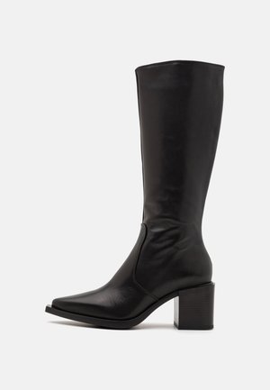 Zign LEATHER - Stövel - black