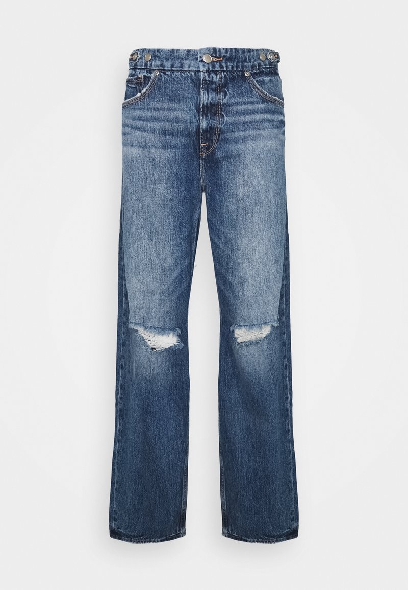 Good American Relaxed fit jeans blauw