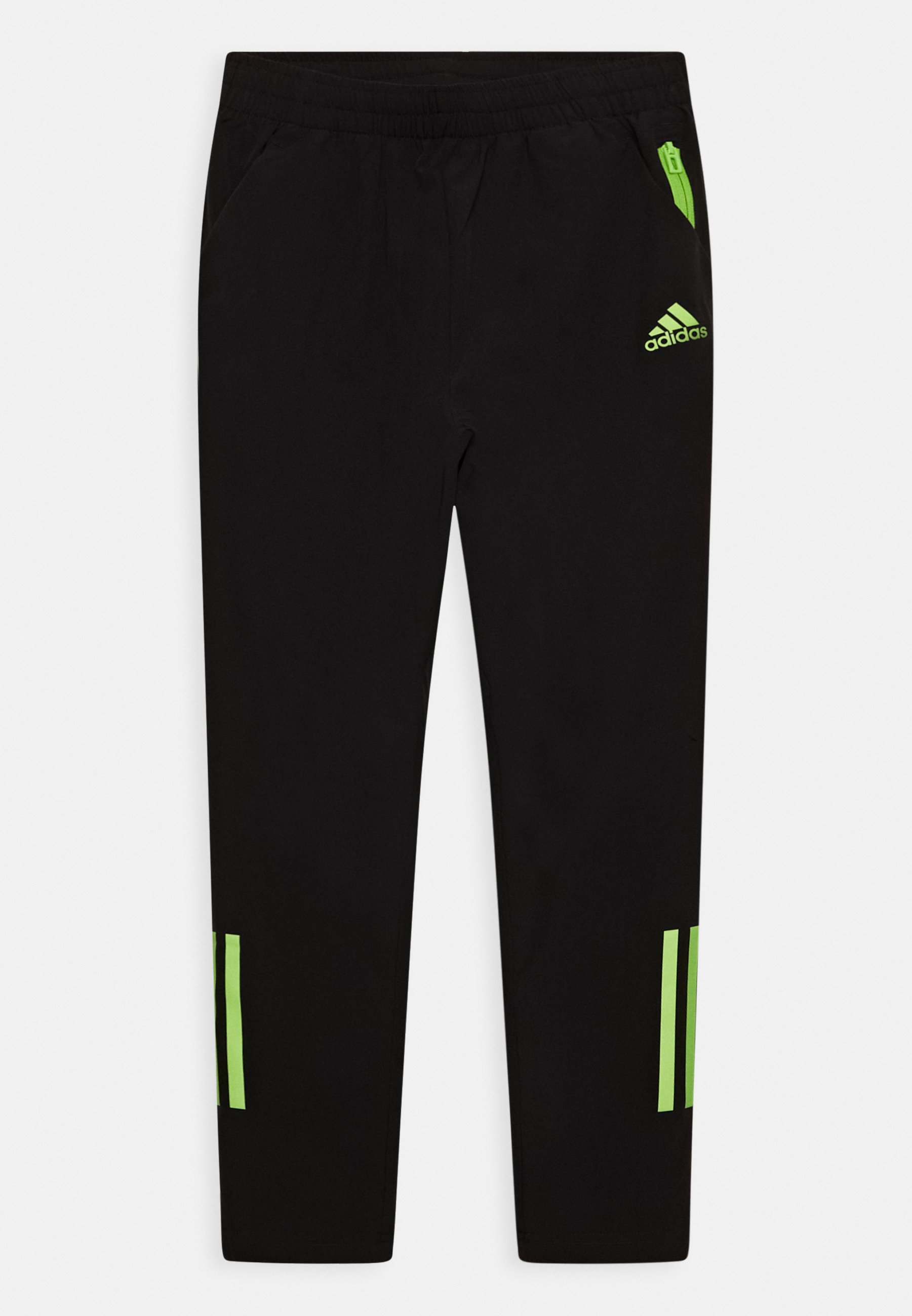 Adidas black and green pants Clearance